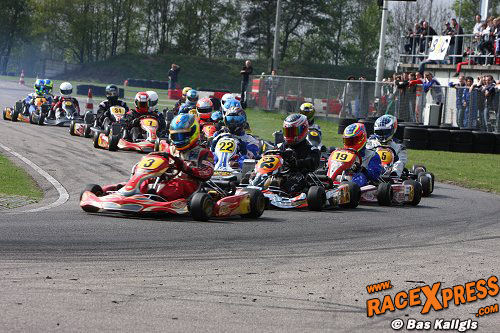 Mooie competitie in Rotax Max